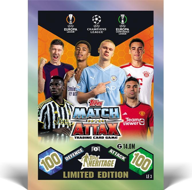 Actual product image Topps Match Attax UCL 23/24 Starter Pack