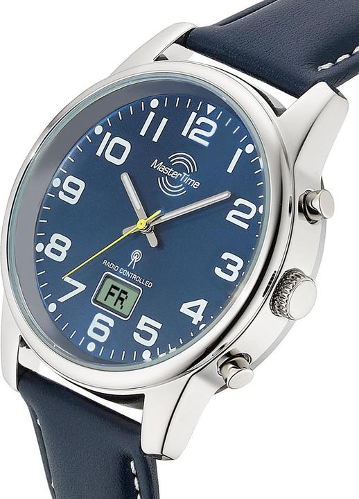 Image du produit Master Time MTGA-10815-31L Montre radio-pilotée pour homme 41mm 3ATM (Montre radio-pilotée, 41 mm)
