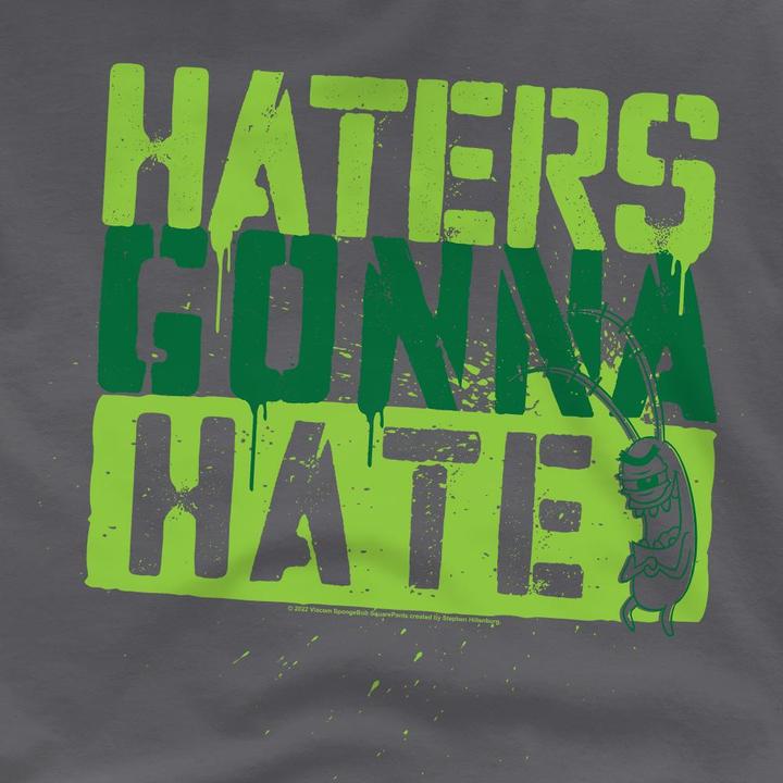Produktbild Spongebob Squarepants Haters Gonna Hate TShirt (3XL)