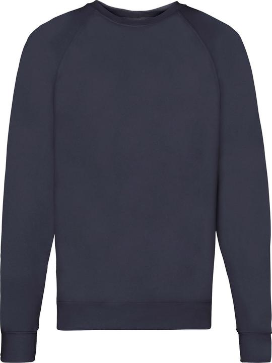 Actual product image Fruit of the Loom Unisex Adult Lightweight Raglan Sweatshirt (XXL)