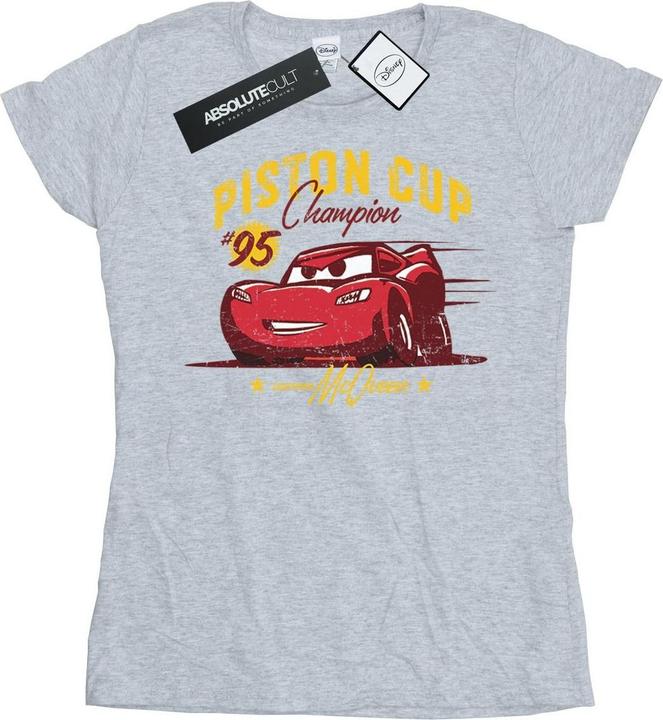 Immagine prodotto Disney Cars Piston Cup Champion Maglietta Donna (S)