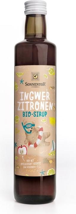Actual product image Sonnentor Ginger Lemon Syrup Organic (1 x 50 cl)