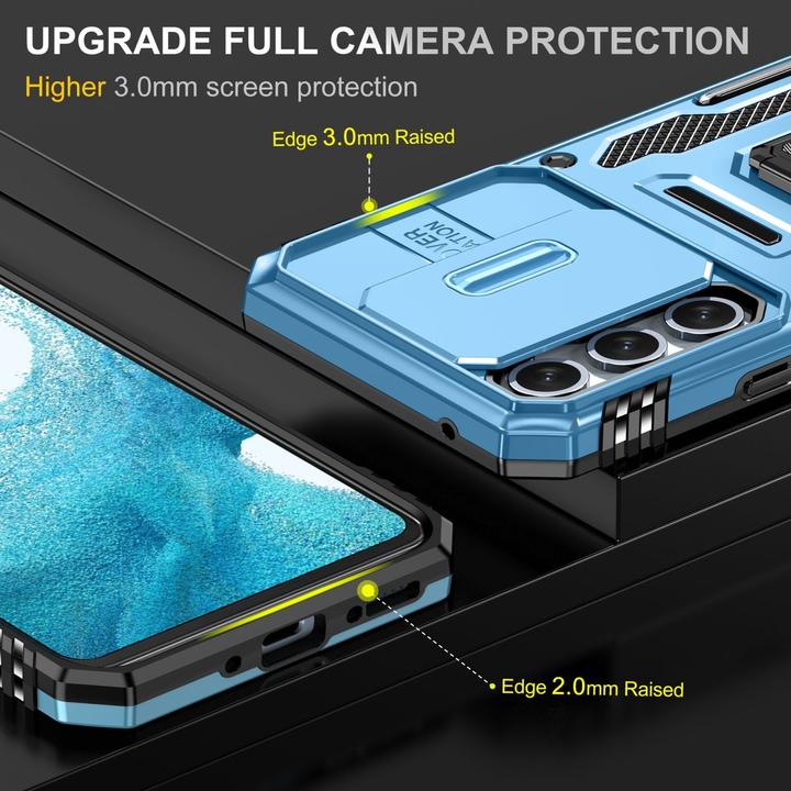 Produktbild König Design Hülle für Samsung Galaxy A54 5G Case Cover Tasche Standfunktion Kameraschutz Neu (Samsung Galaxy A54 5G)