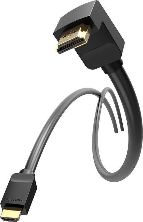 Actual product image Vention HDMI 2.0 Right Angle 270 degree black - 2m (2 m, HDMI)