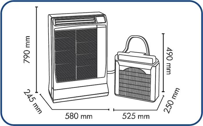 Image du produit Argo Ulisse 13 DCI Eco WiFi (40 m², 13500 BTU/h)