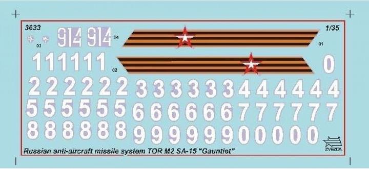 Actual product image 1:35 TOR 2M/SA-15 Gauntlet Russ.anti air