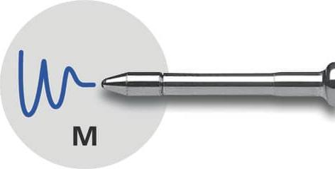Produktbild Schneider Kugelschreiber Mine Grossraum Slider 755 M (Gelmine, Blau, 0.50 mm)