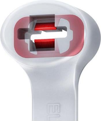 Actual product image Elematic CABLE TIES 2.5X200 2-LOCK WHITE100-800