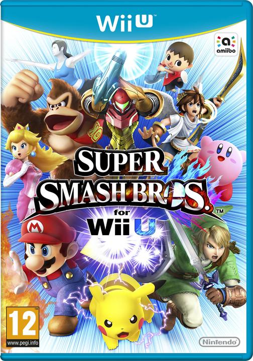 Actual product image Nintendo Super Smash Bros. for Wii U -EN- (Wii U, EN)