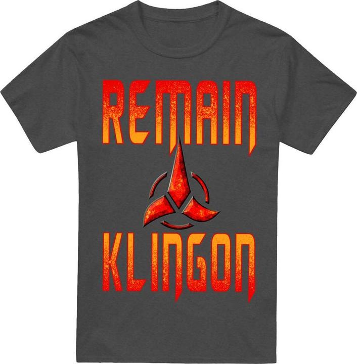 Universal Textiles Remain Klingon TShirt (XXL)