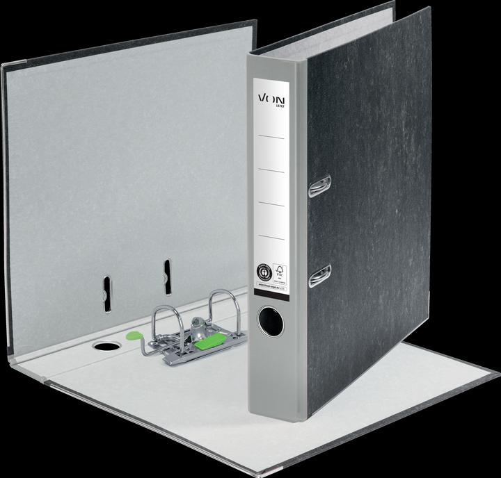 Actual product image von Hallers Folder 5 cm, Grey (A4, 50 mm, 1 Piece)