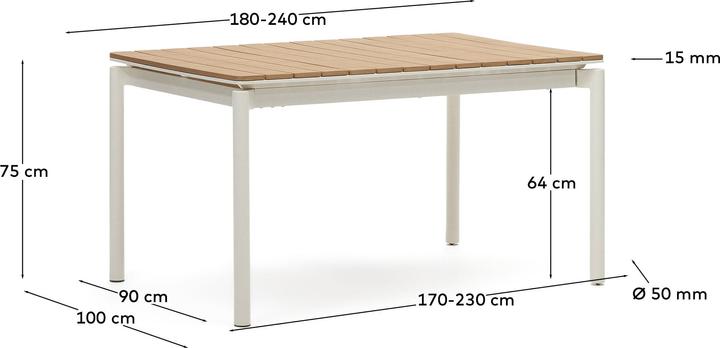 Actual product image Kave Home Canyelles (180 cm)
