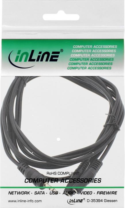 Produktbild InLine Y-Kabel 3,5 Klinke Stecker (0.20 m, 3.5mm Klinke (AUX))