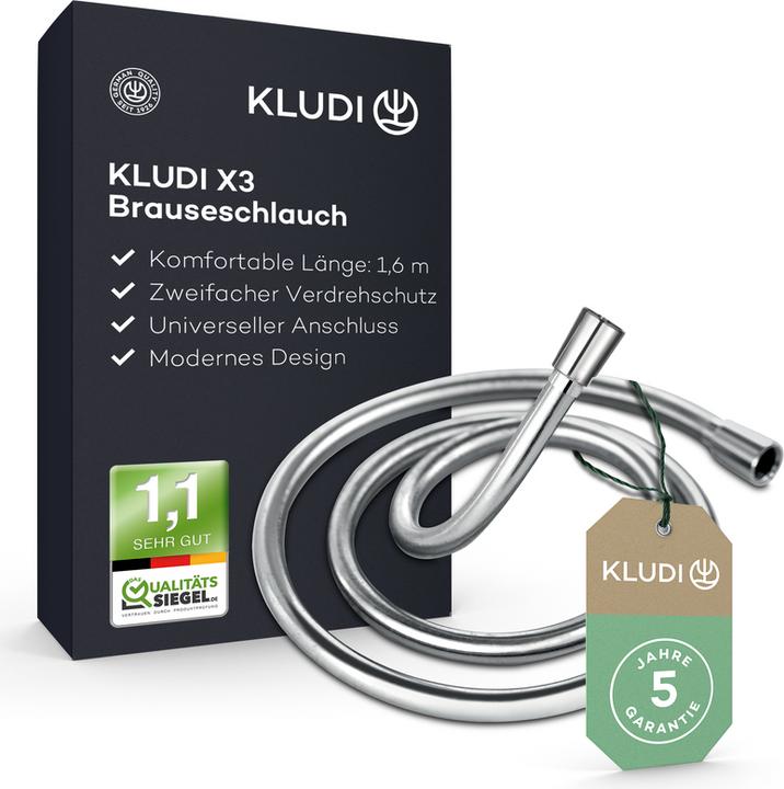 Kludi X3 Duschschlauch (160 cm)