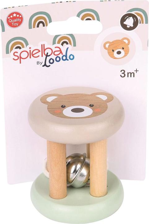 Actual product image Spielba Griffin bear with bell