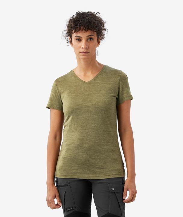 Forclaz Merinoshirt Damen kurzarm - Merino Fresh khaki