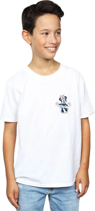 Actual product image Disney Boys Minnie Mouse Dancing Chest T-Shirt (140, 146)