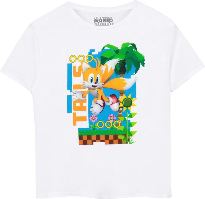 Immagine prodotto Sonic The Hedgehog Maglietta Tails Maniche Corte Bambini (116)