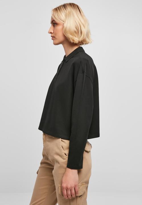 Produktbild Urban Classics Ladies Short Oversized Polo Longsleeve - 19425 (M)