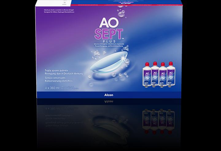 Immagine prodotto AOSept Peroxid Reinigungs- und Desinfektionslösung (Sistema perossido, 1440 ml)