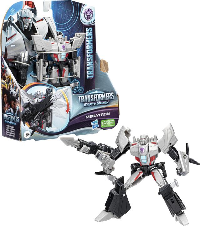 Actual product image Hasbro Transformers EarthSpark Warrior-Class Megatron