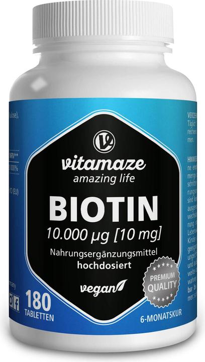Vitamaze Biotin (180 Stück, Tabletten, 45 g)