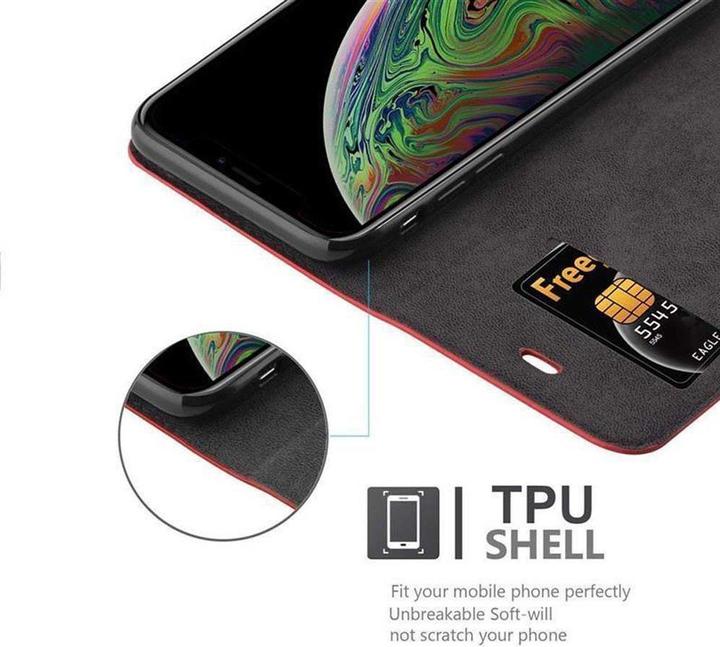 Produktbild Cadorabo Book Invisible Magnet Cover (Apple iPhone XS Max)