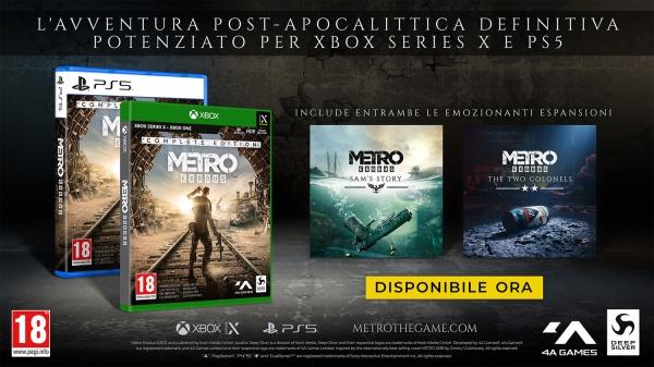 Actual product image Deep Silver Metro Exodus: Complete Edition (PS5, IT)