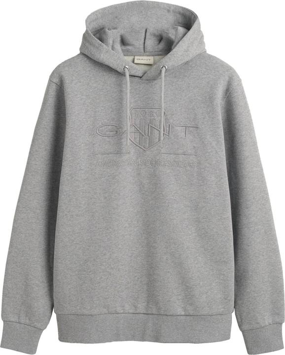 GANT Regular Tonal Shield Hoodie