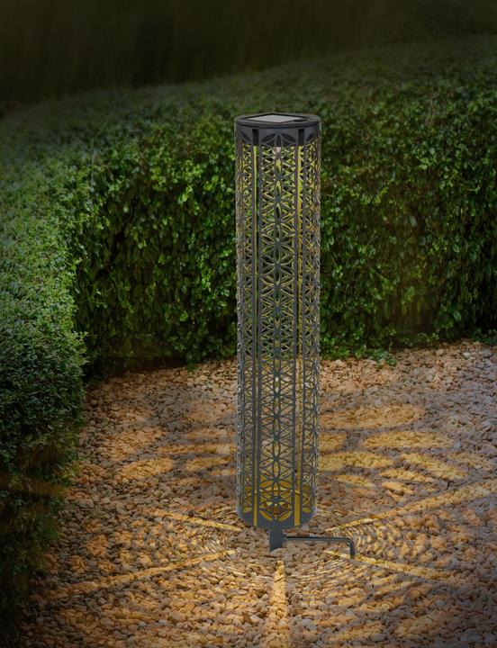 Produktbild Globo Solarleuchte schwarz 1xLED (IP44)