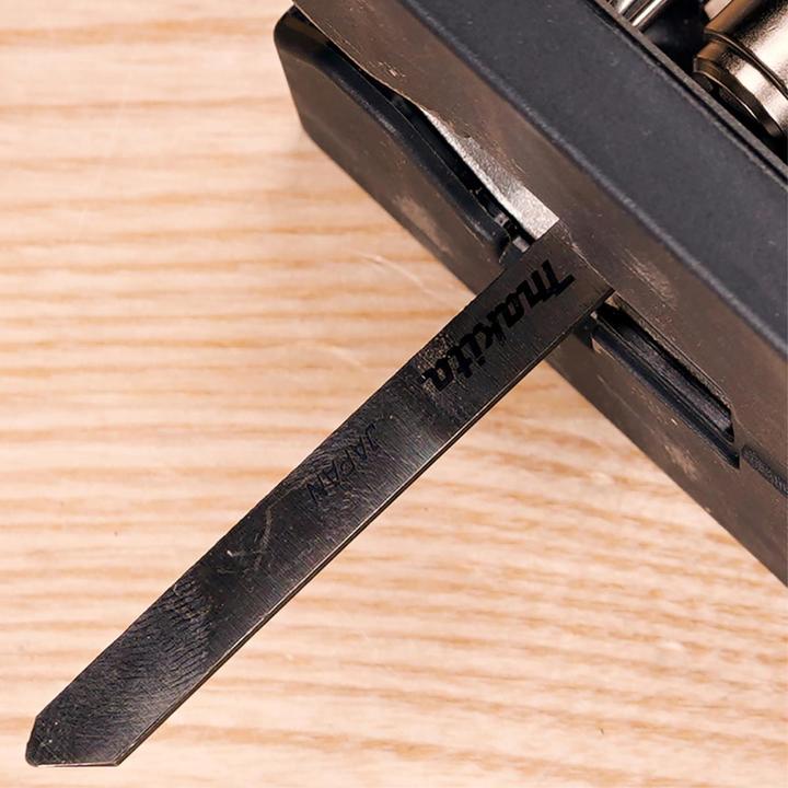 Actual product image Makita A-80416 Siarapjūklio pjūkleliai B-K 75MM 5Vnt. Popieriui, kamščiui, gumai, odai.