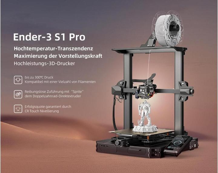 Actual product image Creality Ender 3 S1 Pro