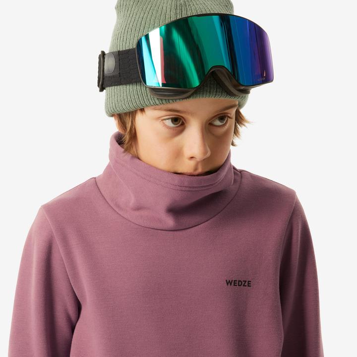 Actual product image Wedze Ski jumper kids - 100 purple (146)