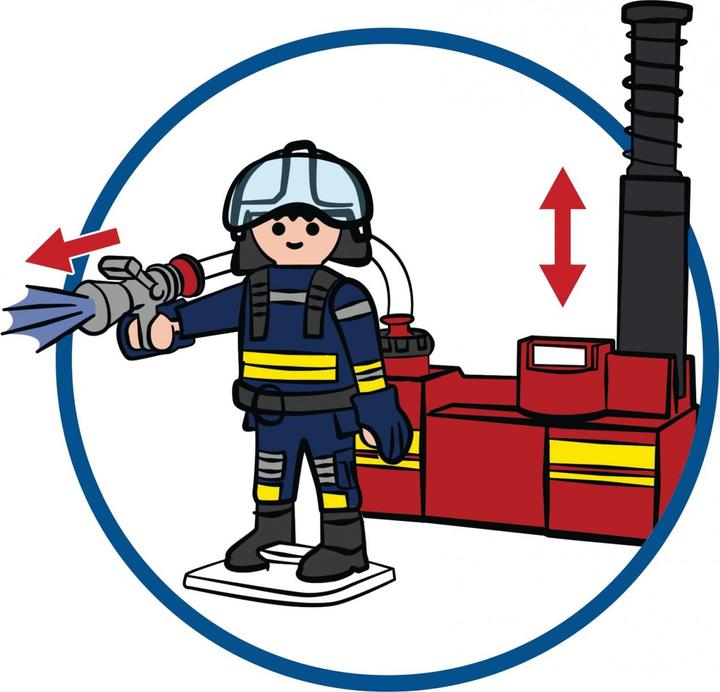 Produktbild Playmobil Feuerwehrmänner mit Löschpumpe (9468, Playmobil City Action)