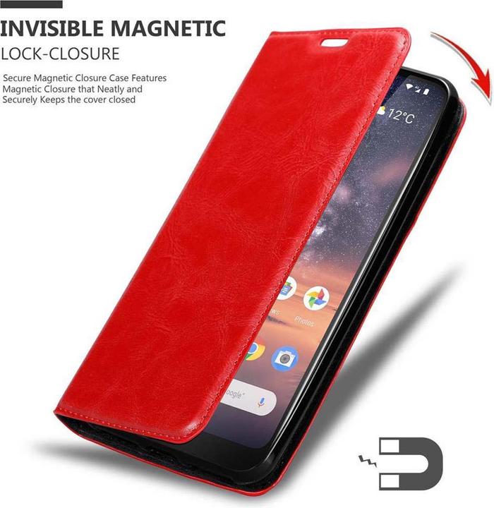 Productafbeelding Cadorabo Boek Onzichtbare Magneethoes (Nokia 3.2)