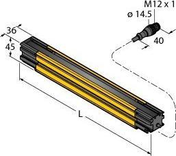 Immagine prodotto Turck Protezione personale Barriera fotoelettrica di sicurezza Ricevitore a cascata