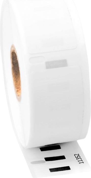 Actual product image Plutoos Dymo 11352 Black on White Label PlatinumSeries
