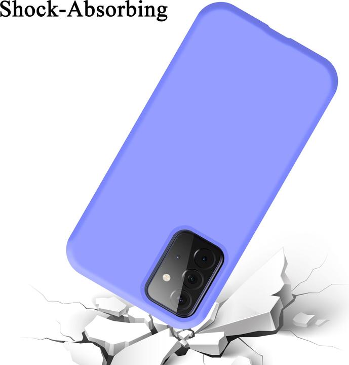 Immagine prodotto Cadorabo Copertura della cassa del silicone liquido TPU (Samsung Galaxy A72)