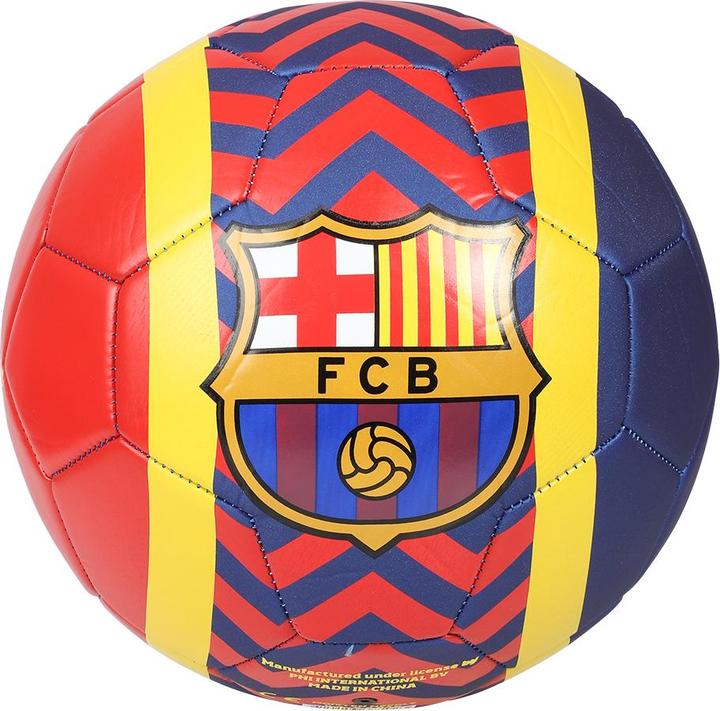 Phi Promotions FC Barcelona Fussball "ZIGZAG" Fan Ball