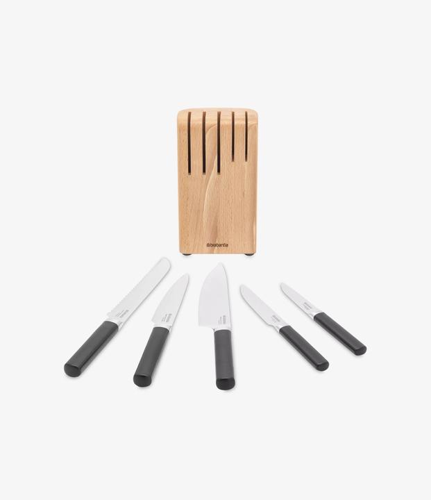 Actual product image Brabantia Knife block set with knife New Profile Line