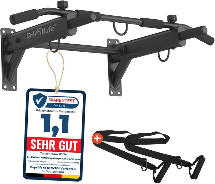 Produktbild DH FitLife Klimmzugstange für Wandmontage