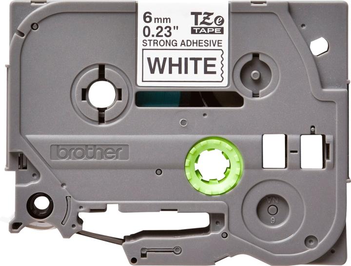Actual product image Brother Tze-S211 (0.60 cm, White, Black)