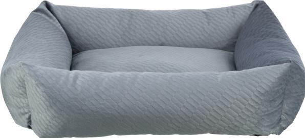 Actual product image Trixie Hondenmand Alena Hoekig Blauw / Grijs - 80X60 Cm (Dog)