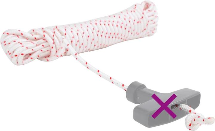 Immagine prodotto VidaXL Corda di avviamento e Ø5 mm 10 m di nylon (10 m)
