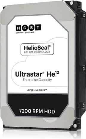 Produktbild Hitachi Western Digital / Ultrastar DC HC520 HUH721212ALE604 (12 TB, 3.5", CMR)