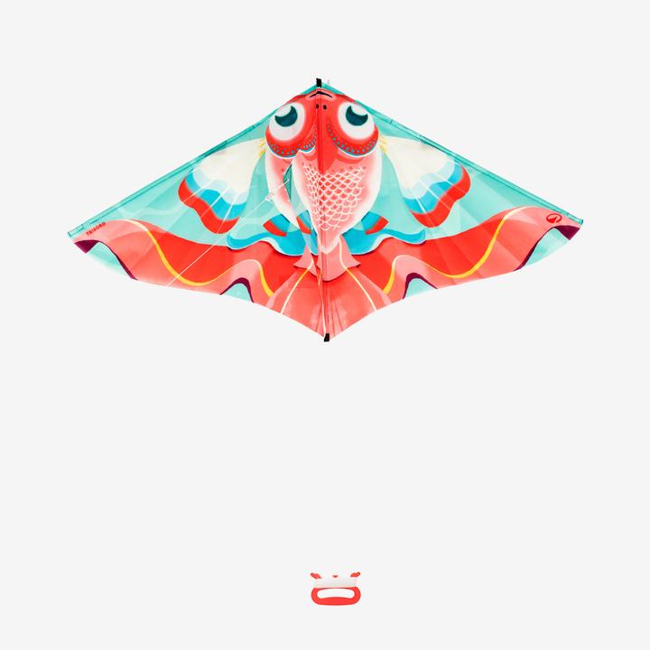Immagine prodotto Tribord Flugdrachen statisch Kinder - MFK 100 Fisch
