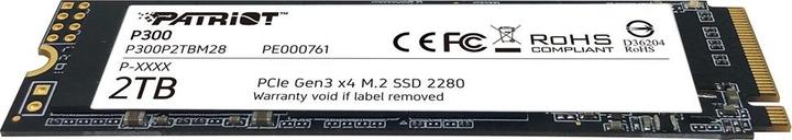 Produktbild Patriot P300 (2000 GB, M.2 2280)