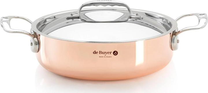 Actual product image de Buyer prima matera (28 cm, Casserole + Stewpot, Copper, Stainless steel)
