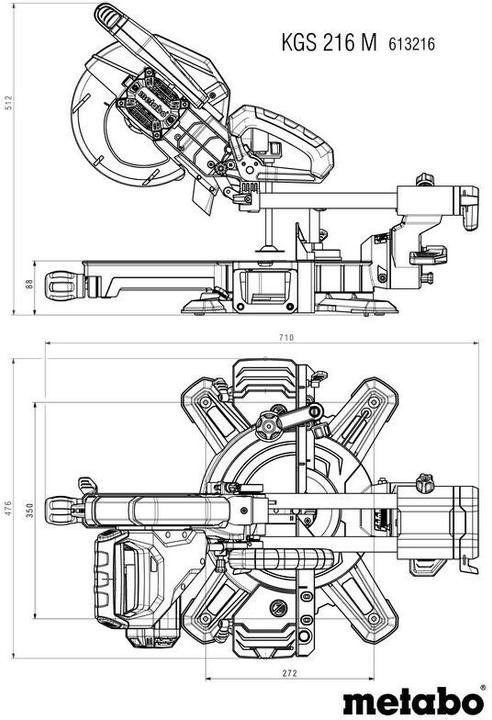 Produktbild Metabo KGS 216 M