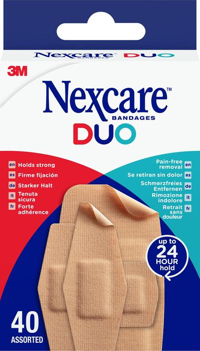 Actual product image Nexcare Pflaster Duo assortiert (40 x)